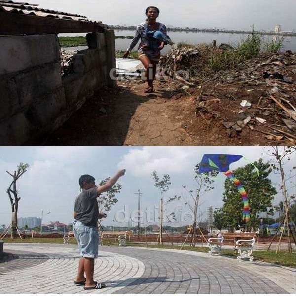 10 Metamorfosis Taman Waduk Pluit: Dari Kumuh Jadi Mirip Amsterdam