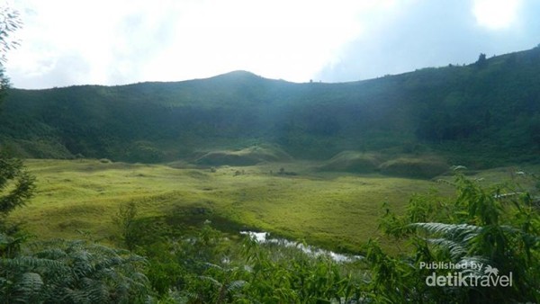lembah sumunup di dieng wonosobo pdang savana dieng wonosobo