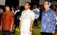 Selain Prabowo, sejumlah tokoh nasioanal juga hadir dalam seminar 'Indonesia Menjawab Tantangan'. Lamhot Aritonang/detikFoto