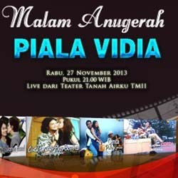 Malam Anugerah Piala Vidia FFI 2013 Digelar Hari Ini