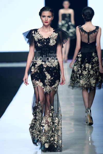 Jakarta, Indonesia - 23 Oktober 2013. Hengki Kawilarang DIVA. Jakarta Fashion Week 2014 at Senayan City. Jakarta. [Foto: Mohammad Abduh/Wolipop]