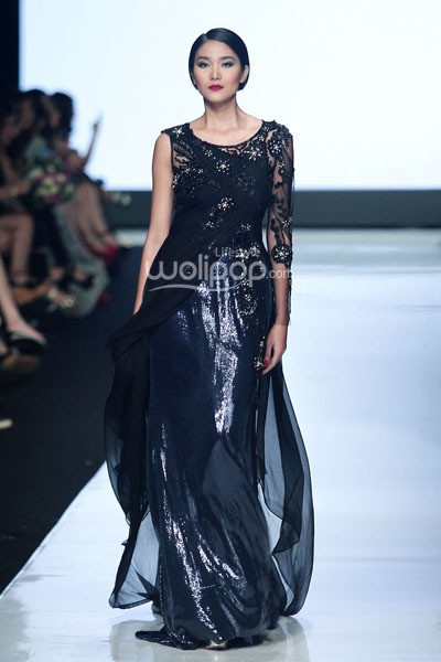 Jakarta, Indonesia - 23 Oktober 2013. Hengki Kawilarang DIVA. Jakarta Fashion Week 2014 at Senayan City. Jakarta. [Foto: Mohammad Abduh/Wolipop]