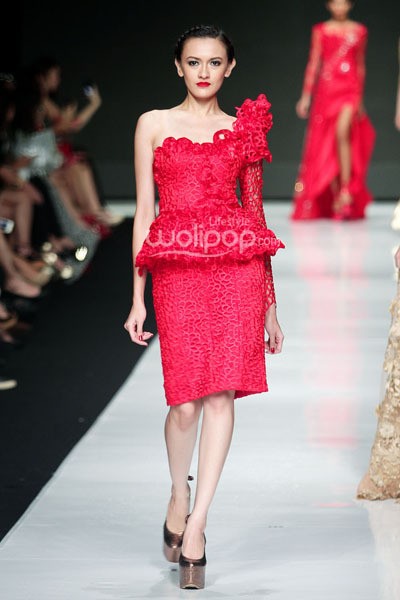 Jakarta, Indonesia - 23 Oktober 2013. Hengki Kawilarang DIVA. Jakarta Fashion Week 2014 at Senayan City. Jakarta. [Foto: Mohammad Abduh/Wolipop]