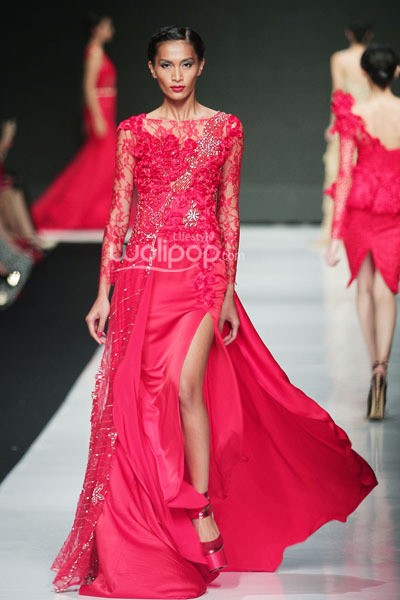 Jakarta, Indonesia - 23 Oktober 2013. Hengki Kawilarang DIVA. Jakarta Fashion Week 2014 at Senayan City. Jakarta. [Foto: Mohammad Abduh/Wolipop]