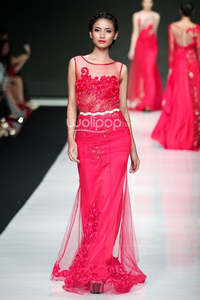 Jakarta, Indonesia - 23 Oktober 2013. Hengki Kawilarang DIVA. Jakarta Fashion Week 2014 at Senayan City. Jakarta. [Foto: Mohammad Abduh/Wolipop]