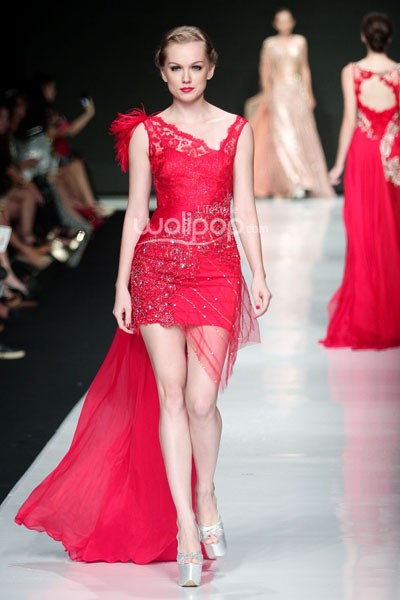 Jakarta, Indonesia - 23 Oktober 2013. Hengki Kawilarang DIVA. Jakarta Fashion Week 2014 at Senayan City. Jakarta. [Foto: Mohammad Abduh/Wolipop]