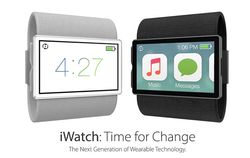 Konsep iWatch dengan Layar Besar