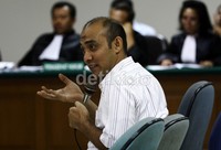 Deviardi mengaku pernah diminta Rudi untuk bertemu sejumlah orang termasuk pejabat SKK Migas. Lamhot Aritonang/detikFoto.