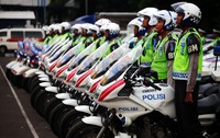 Sebelum melaksanakan operasi, Direktorat Lalu Lintas Polda Metro Jaya dan jajaran melakukan gelar pasukan di Polda Metro Jaya.