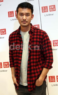 Tampil santai, Rio tetap terlihat tampan. Akew/detikHOT.