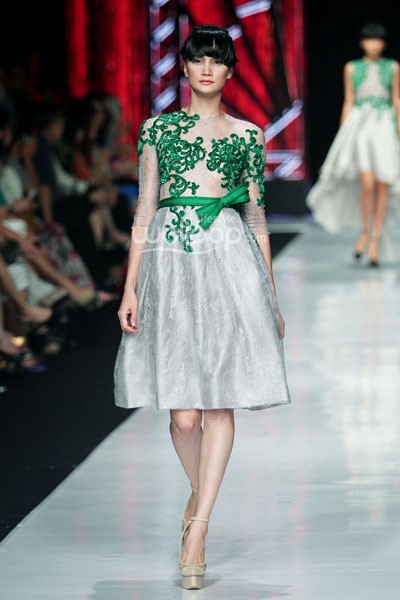 Jakarta, Indonesia - 23 Oktober 2013. Ivan Gunawan Beautyful Liar. Jakarta Fashion Week 2014 at Senayan City. Jakarta. [Foto: Mohammad Abduh/Wolipop]