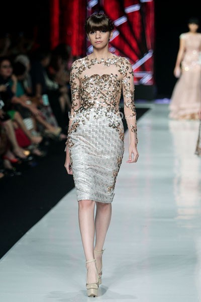 Jakarta, Indonesia - 23 Oktober 2013. Ivan Gunawan Beautyful Liar. Jakarta Fashion Week 2014 at Senayan City. Jakarta. [Foto: Mohammad Abduh/Wolipop]