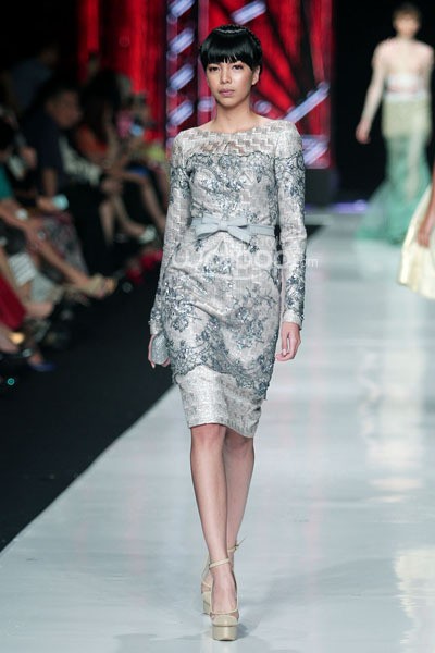 Jakarta, Indonesia - 23 Oktober 2013. Ivan Gunawan Beautyful Liar. Jakarta Fashion Week 2014 at Senayan City. Jakarta. [Foto: Mohammad Abduh/Wolipop]