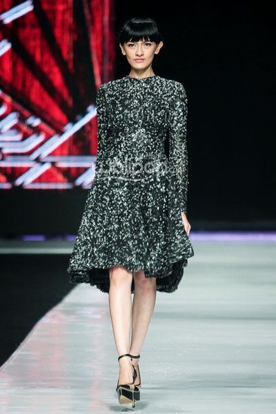 Jakarta, Indonesia - 23 Oktober 2013. Ivan Gunawan Beautyful Liar. Jakarta Fashion Week 2014 at Senayan City. Jakarta. [Foto: Mohammad Abduh/Wolipop]