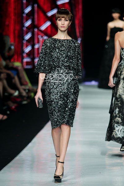 Jakarta, Indonesia - 23 Oktober 2013. Ivan Gunawan Beautyful Liar. Jakarta Fashion Week 2014 at Senayan City. Jakarta. [Foto: Mohammad Abduh/Wolipop]