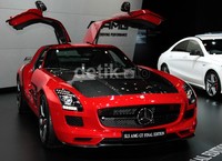 Edisi terakhir ini akan menggunakan mesin V8 berkapasitas 6.3 liter. Sama dengan SLS AMG GT yang memiliki kekuatan sampai 591 tenaga kuda. (dokumentasi Tokyo Motor Show).