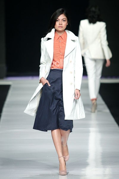 Jakarta, Indonesia - 24 Oktober. Hans Ubbink Spring/Summer 2014. Jakarta Fashion Week 2014 at Senayan City. 24 Oktober 2013. Jakarta. [Foto: Mohammad Abduh/Wolipop]