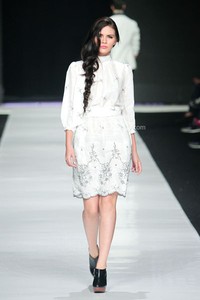 Jakarta, Indonesia - 24 Oktober. Hans Ubbink Spring/Summer 2014. Jakarta Fashion Week 2014 at Senayan City. 24 Oktober 2013. Jakarta. [Foto: Mohammad Abduh/Wolipop]