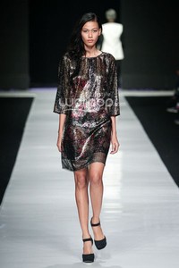 Jakarta, Indonesia - 24 Oktober. Hans Ubbink Spring/Summer 2014. Jakarta Fashion Week 2014 at Senayan City. 24 Oktober 2013. Jakarta. [Foto: Mohammad Abduh/Wolipop]