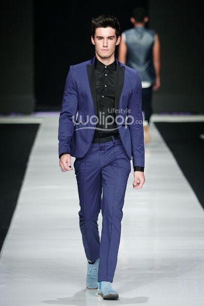 Jakarta, Indonesia - 24 Oktober. Hans Ubbink Spring/Summer 2014. Jakarta Fashion Week 2014 at Senayan City. 24 Oktober 2013. Jakarta. [Foto: Mohammad Abduh/Wolipop]