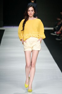 Jakarta, Indonesia - 24 Oktober. Hans Ubbink Spring/Summer 2014. Jakarta Fashion Week 2014 at Senayan City. 24 Oktober 2013. Jakarta. [Foto: Mohammad Abduh/Wolipop]