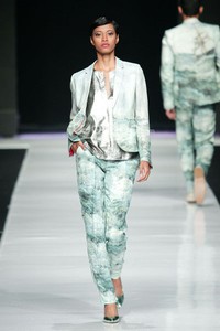 Jakarta, Indonesia - 24 Oktober. Hans Ubbink Spring/Summer 2014. Jakarta Fashion Week 2014 at Senayan City. 24 Oktober 2013. Jakarta. [Foto: Mohammad Abduh/Wolipop]