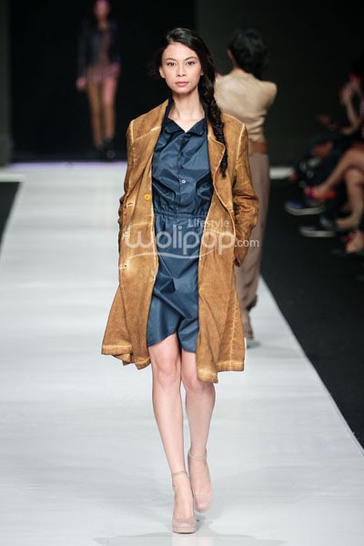 Jakarta, Indonesia - 24 Oktober. Hans Ubbink Spring/Summer 2014. Jakarta Fashion Week 2014 at Senayan City. 24 Oktober 2013. Jakarta. [Foto: Mohammad Abduh/Wolipop]