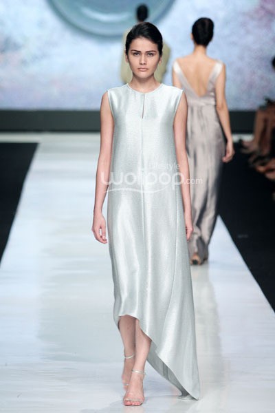 Jakarta, Indonesia - 23 Oktober. Kraton by Auguste Soesastro The Dutch Renaissance. Jakarta Fashion Week 2014 at Senayan City. 23 Oktober 2013. Jakarta. [Foto: Mohammad Abduh/Wolipop]