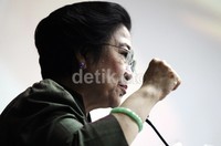 Menurut Mega, ambisi menjadi capres harus diimbangi dengan pengetahuan tentang Indonesia.