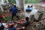 Simulasi Evakuasi Korban Banjir