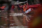 Simulasi Evakuasi Korban Banjir