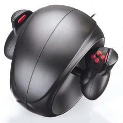     Gamepad bernama Titan Sphere ini lahir di tengah masa jaya komputer gaming. Sang produsen, Second Generation Research Laboratories, awalnya ingin membuat produk tersebut tampil unik. Tapi malah terlihat aneh dan sulit digunakan. (Kredit foto: Digital Trends)