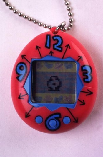 Tamagotchi rilis pertama kali pada tahun 1997 oleh Bandai, perusahaan mainan besar asal Jepang. (kredit foto: getty images)