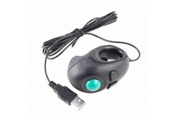 Produk mungil ini adalah mouse jari yang sangat portable. Tak seperti mouse pada umumnya, produk ini tidak memanfaatkan sensor, melainkan melalu bola yang dikendalikan dengan jari telunjuk. Konsepnya cukup menarik, tapi entah mengapa produk ini tidak direspons dengan baik di pasaran.  (Kredit foto: Digital Trends)