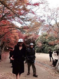 Baru-baru ini, Agnes tengah menikmati harinya di Jepang. (Instagram)