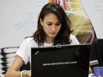 Nadine Chandrawinata Promosi Film Sagarmatha