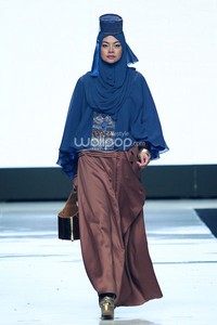 Jakarta, Indonesia - 24 Oktober. Fitri Aulia Glorius Moors. Voyage Jakarta Fashion Week 2014, at Senayan City. 24 Oktober 2013. Jakarta. [Foto: Mohammad Abduh/Wolipop]