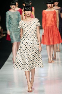 Jakarta, Indonesia - 24 Oktober 2013. Oscar Lawalata My Name is Andromeda. DEWI FASHION KNIGHTS Tale of The Goddess. Jakarta Fashion Week 2014 at Senayan City. Jakarta. [Foto: Mohammad Abduh/Wolipop]