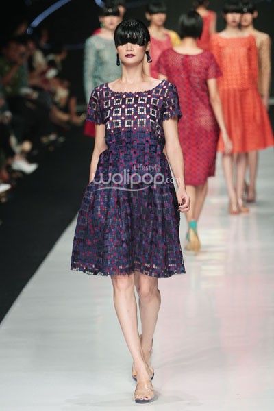 Jakarta, Indonesia - 24 Oktober 2013. Oscar Lawalata My Name is Andromeda. DEWI FASHION KNIGHTS Tale of The Goddess. Jakarta Fashion Week 2014 at Senayan City. Jakarta. [Foto: Mohammad Abduh/Wolipop]