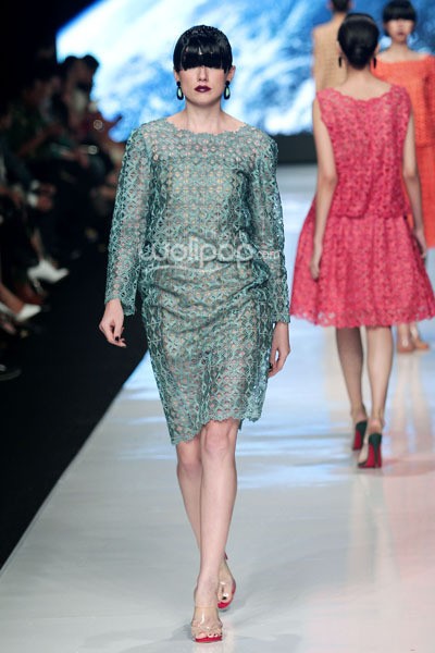 Jakarta, Indonesia - 24 Oktober 2013. Oscar Lawalata My Name is Andromeda. DEWI FASHION KNIGHTS Tale of The Goddess. Jakarta Fashion Week 2014 at Senayan City. Jakarta. [Foto: Mohammad Abduh/Wolipop]