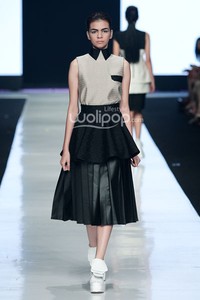 Jakarta, Indonesia - 23 Oktober. Kaal E Suktae by Lee Suk Tae. KOREAN CULTURAL CENTER. Jakarta Fashion Week 2014 at Senayan City. 23 Oktober 2013. Jakarta. [Foto: Mohammad Abduh/Wolipop]