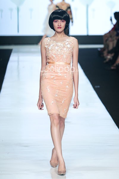 Jakarta, Indonesia - 23 Oktober 2013. Albert Yanuar Enlightenment Spring/Summer 2014. KOREAN CULTURAL CENTER. Jakarta Fashion Week 2014 at Senayan City. Jakarta. [Foto: Mohammad Abduh/Wolipop]