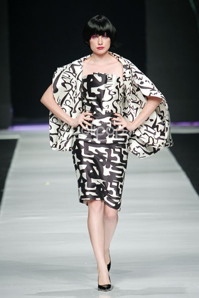 Jakarta, Indonesia - 23 Oktober 2013. Albert Yanuar Enlightenment Spring/Summer 2014. KOREAN CULTURAL CENTER. Jakarta Fashion Week 2014 at Senayan City. Jakarta. [Foto: Mohammad Abduh/Wolipop]