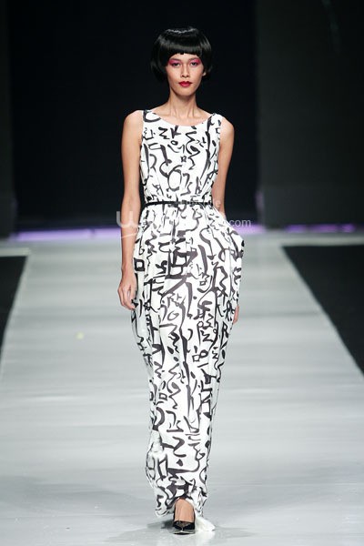 Jakarta, Indonesia - 23 Oktober 2013. Albert Yanuar Enlightenment Spring/Summer 2014. KOREAN CULTURAL CENTER. Jakarta Fashion Week 2014 at Senayan City. Jakarta. [Foto: Mohammad Abduh/Wolipop]