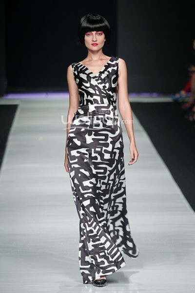 Jakarta, Indonesia - 23 Oktober 2013. Albert Yanuar Enlightenment Spring/Summer 2014. KOREAN CULTURAL CENTER. Jakarta Fashion Week 2014 at Senayan City. Jakarta. [Foto: Mohammad Abduh/Wolipop]