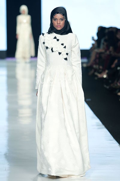 Jakarta, Indonesia - 24 Oktober. Nabilla Ayumi La Voyage De Lamour. Voyage Jakarta Fashion Week 2014 at Senayan City. 24 Oktober 2013. Jakarta. [Foto: Mohammad Abduh/Wolipop]