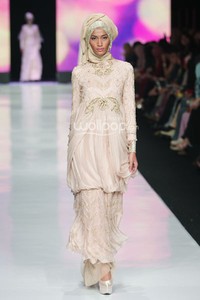 Jakarta, Indonesia - 24 Oktober. Nabilla Ayumi La Voyage De Lamour. Voyage Jakarta Fashion Week 2014 at Senayan City. 24 Oktober 2013. Jakarta. [Foto: Mohammad Abduh/Wolipop]