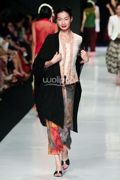 Jakarta, Indonesia - 24 Oktober. Obin Indonesia Memanggil. Jakarta Fashion Week 2014 at Senayan City. 24 Oktober 2013. Jakarta. [Foto: Mohammad Abduh/Wolipop]