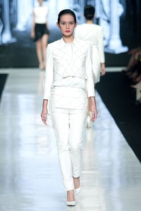 Jakarta, Indonesia - 23 Oktober. Patrick Owen. MAZDA YOUNG VIBRANT DESIGNERS Kodo soul of motion. Jakarta Fashion Week 2014 at Senayan City. 23 Oktober 2013. Jakarta. [Foto: Mohammad Abduh/Wolipop]