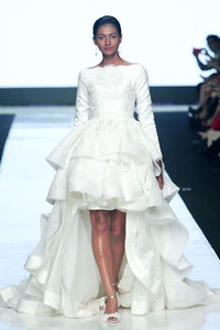 Jakarta, Indonesia - 23 Oktober. Soko Wiyanto Fiore. MAZDA YOUNG VIBRANT DESIGNERS Kodo soul of motion. Jakarta Fashion Week 2014 at Senayan City. 23 Oktober 2013. Jakarta. [Foto: Mohammad Abduh/Wolipop]